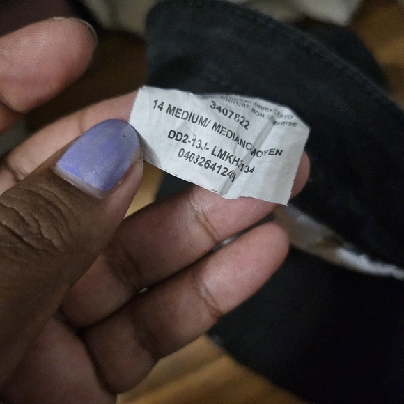 Lee Slender Secret Lower On the waist Women's Black Jeans - Picture 6 of 9